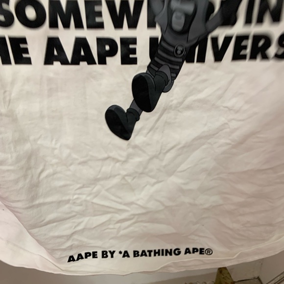 AAPE BY *A BATHING APE®
graphic-print cotton T-Shirt - Picture 3 of 6